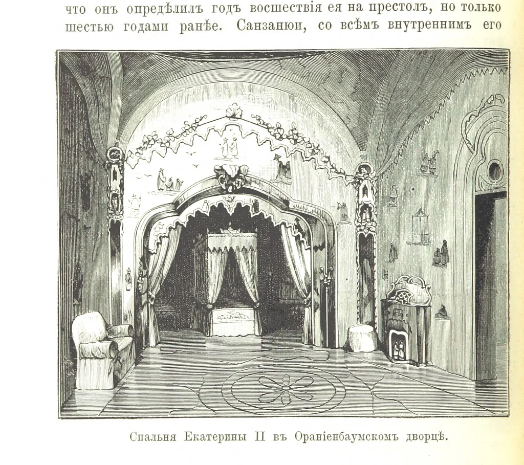 An illustration from Забытое прошлое окрестностей Петербурга, 1889, leaf 400