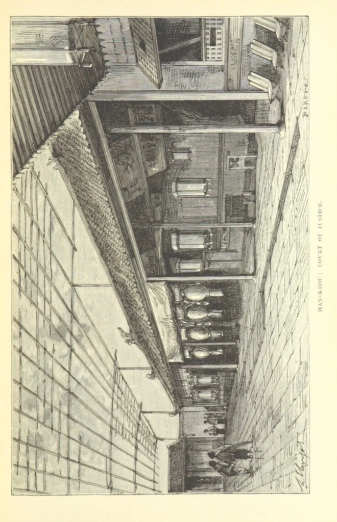 An illustration from Russian Travellers in Mongolia and China ... Translated by J. Gordon-Cumming. [An abridged translation, 1884, leaf 191
