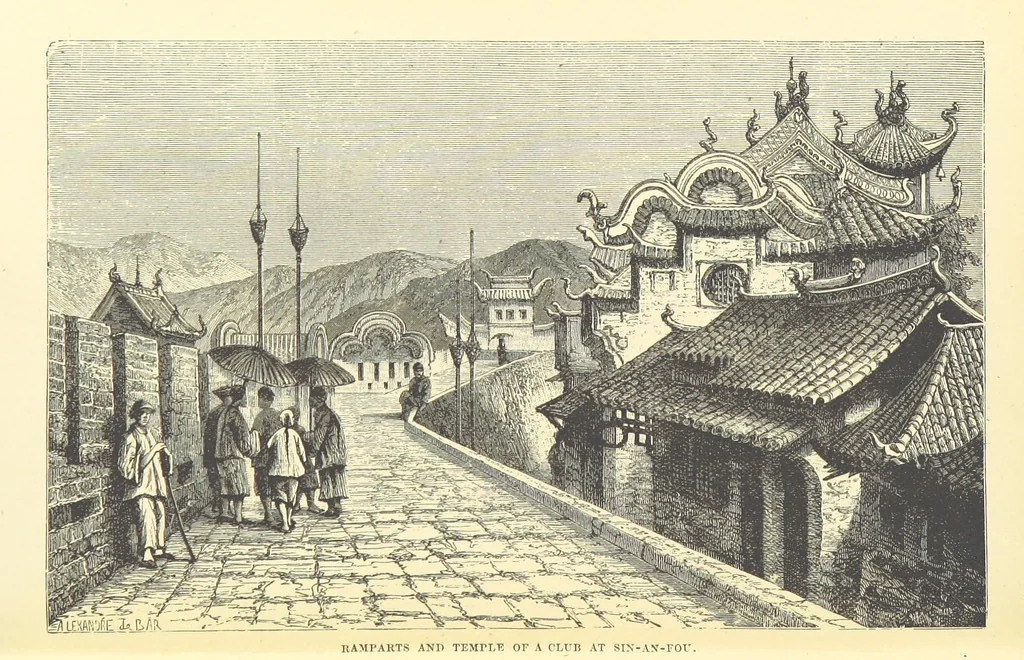 An illustration from Russian Travellers in Mongolia and China ... Translated by J. Gordon-Cumming. [An abridged translation, 1884, leaf 312