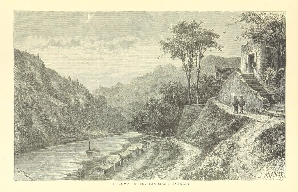 An illustration from Russian Travellers in Mongolia and China ... Translated by J. Gordon-Cumming. [An abridged translation, 1884, leaf 317
