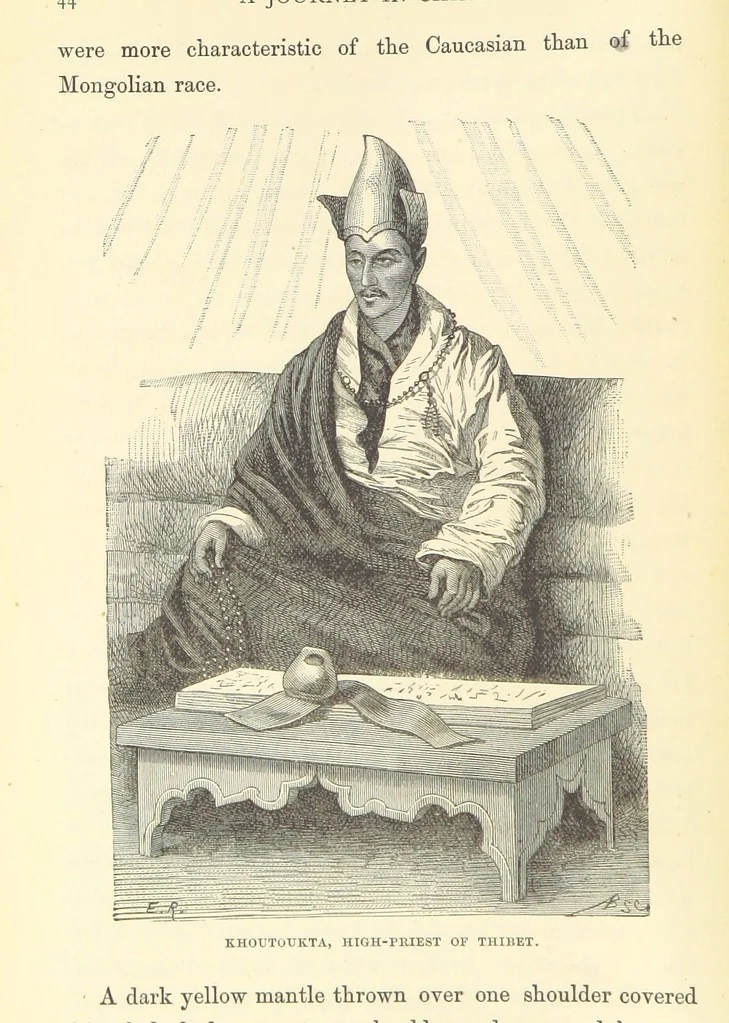 An illustration from Russian Travellers in Mongolia and China ... Translated by J. Gordon-Cumming. [An abridged translation, 1884, leaf 54