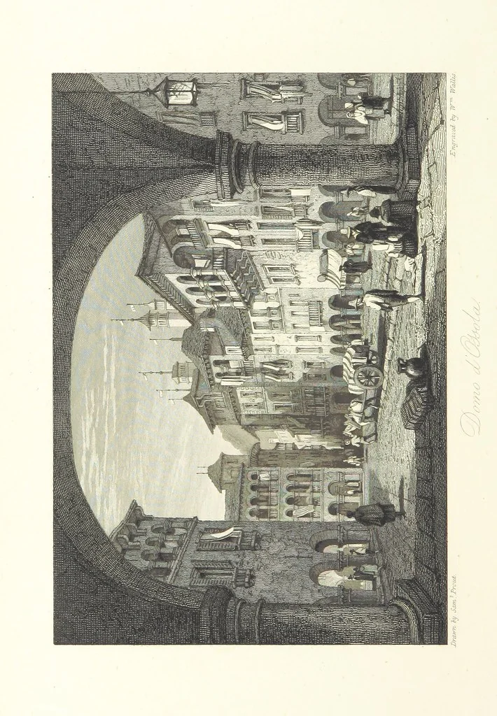 An illustration from Leaves from a Journal [by P. R., i.e. Patrick Robertson, Lord Robertson, illustrated with engravings from the works of several masters, and published at various times, 1844, leaf 110
