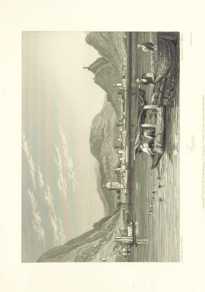An illustration from Leaves from a Journal [by P. R., i.e. Patrick Robertson, Lord Robertson, illustrated with engravings from the works of several masters, and published at various times, 1844, leaf 113