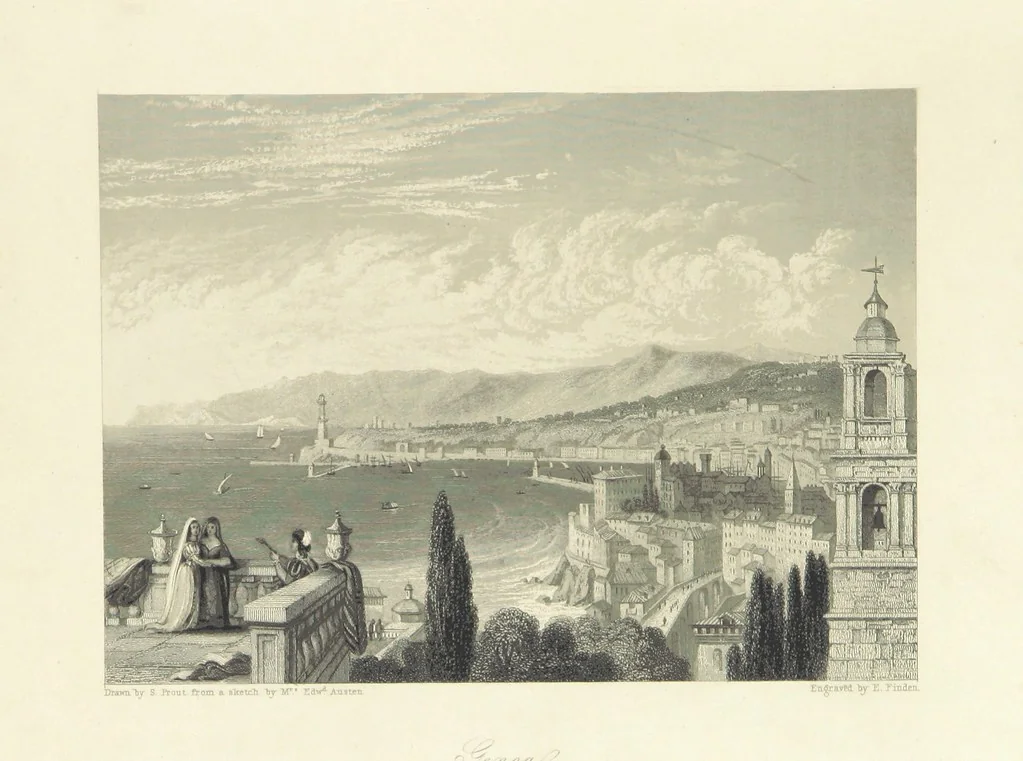 An illustration from Leaves from a Journal [by P. R., i.e. Patrick Robertson, Lord Robertson, illustrated with engravings from the works of several masters, and published at various times, 1844, leaf 117