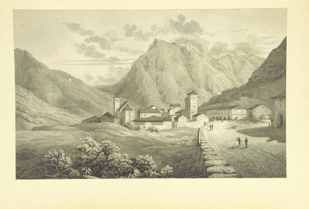 An illustration from Leaves from a Journal [by P. R., i.e. Patrick Robertson, Lord Robertson, illustrated with engravings from the works of several masters, and published at various times, 1844, leaf 121