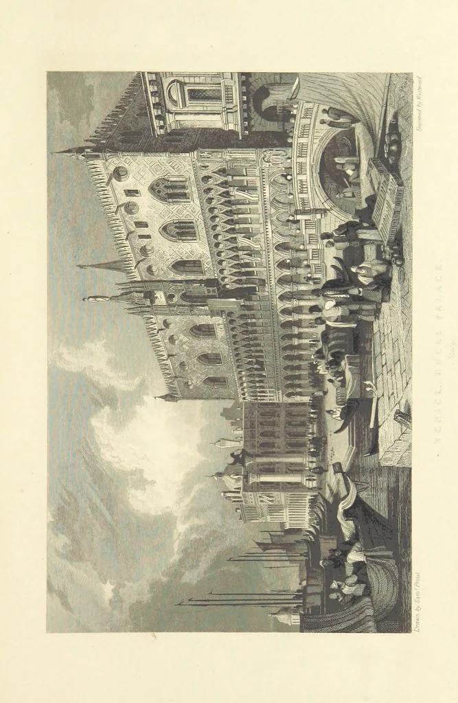 An illustration from Leaves from a Journal [by P. R., i.e. Patrick Robertson, Lord Robertson, illustrated with engravings from the works of several masters, and published at various times, 1844, leaf 47