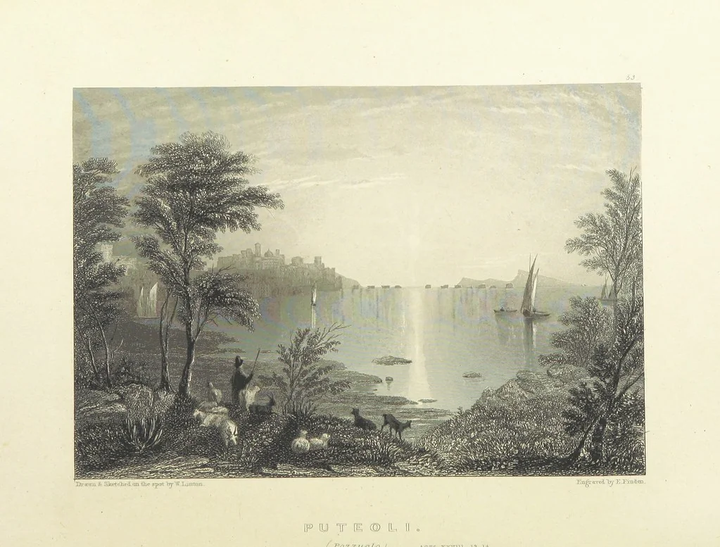 An illustration from Leaves from a Journal [by P. R., i.e. Patrick Robertson, Lord Robertson, illustrated with engravings from the works of several masters, and published at various times, 1844, leaf 58