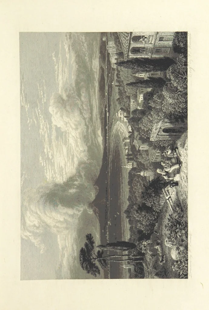 An illustration from Leaves from a Journal [by P. R., i.e. Patrick Robertson, Lord Robertson, illustrated with engravings from the works of several masters, and published at various times, 1844, leaf 67