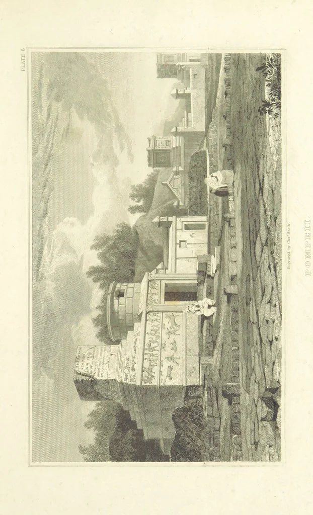 An illustration from Leaves from a Journal [by P. R., i.e. Patrick Robertson, Lord Robertson, illustrated with engravings from the works of several masters, and published at various times, 1844, leaf 75