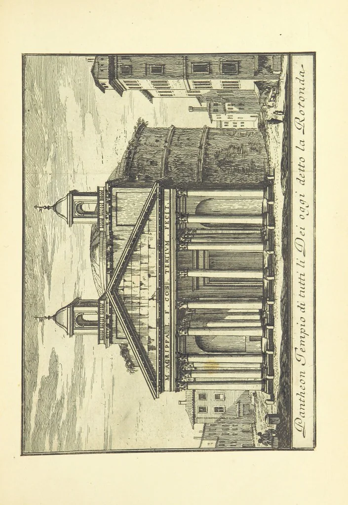 An illustration from Leaves from a Journal [by P. R., i.e. Patrick Robertson, Lord Robertson, illustrated with engravings from the works of several masters, and published at various times, 1844, leaf 83