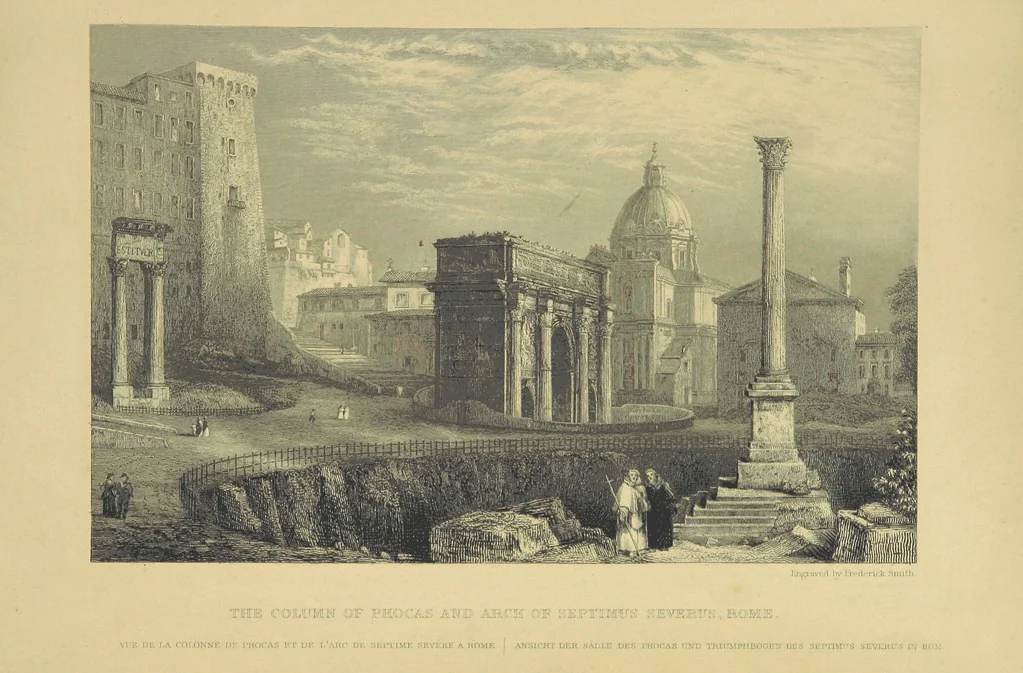 An illustration from Leaves from a Journal [by P. R., i.e. Patrick Robertson, Lord Robertson, illustrated with engravings from the works of several masters, and published at various times, 1844, leaf 97
