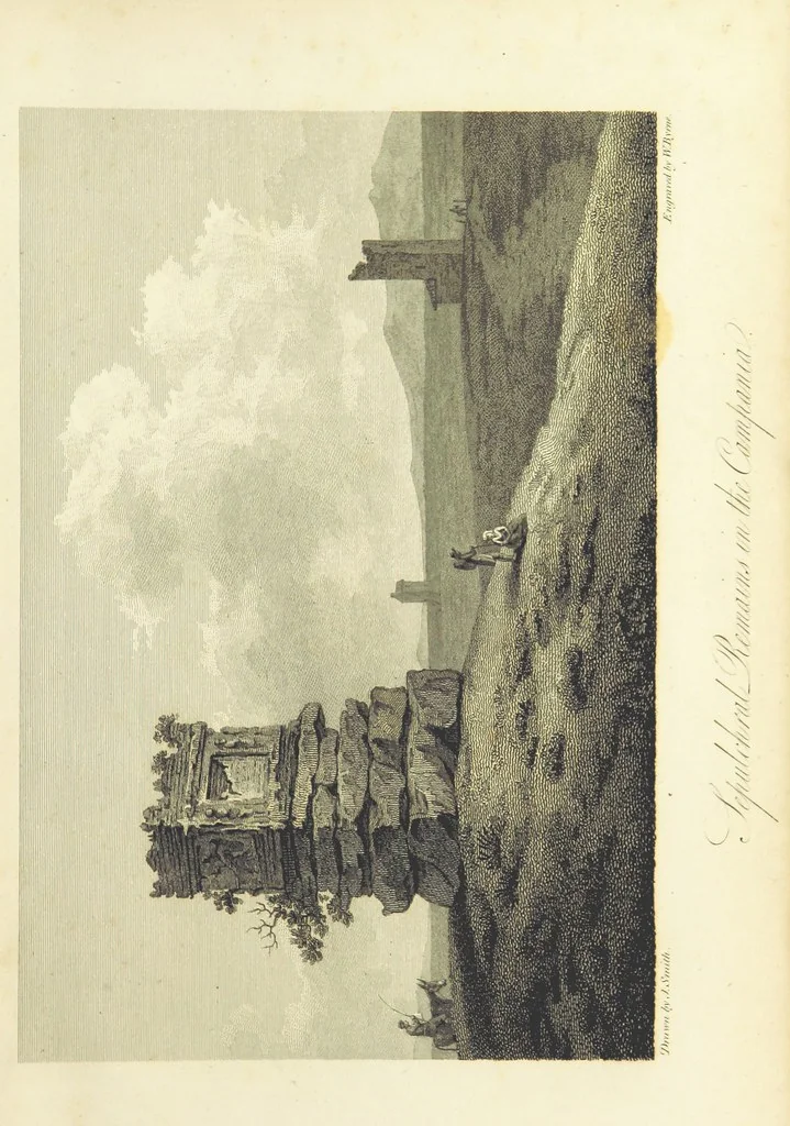 An illustration from Leaves from a Journal [by P. R., i.e. Patrick Robertson, Lord Robertson, illustrated with engravings from the works of several masters, and published at various times, 1844, leaf 99