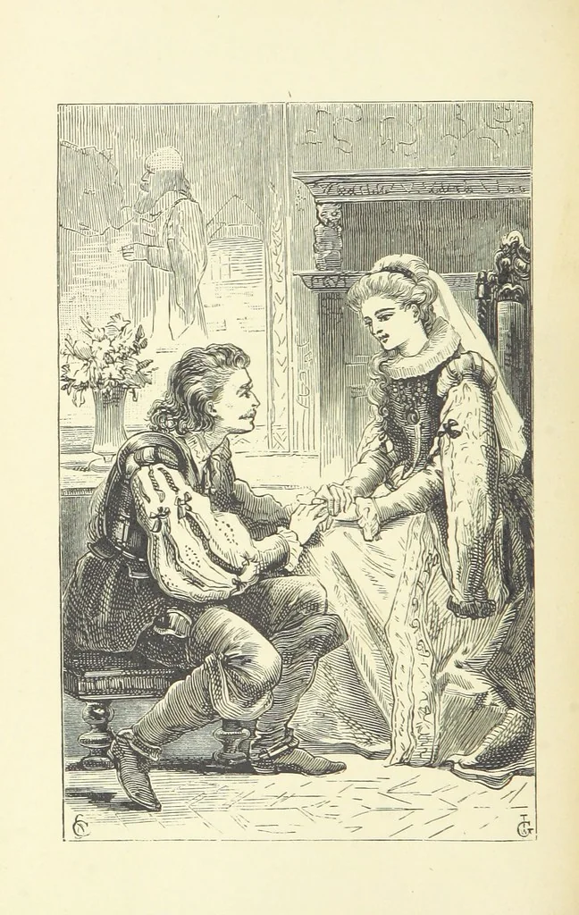 An illustration from The rainbow stories for summer days and winter nights, 1871, leaf 116