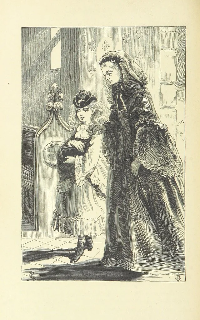 An illustration from The rainbow stories for summer days and winter nights, 1871, leaf 202