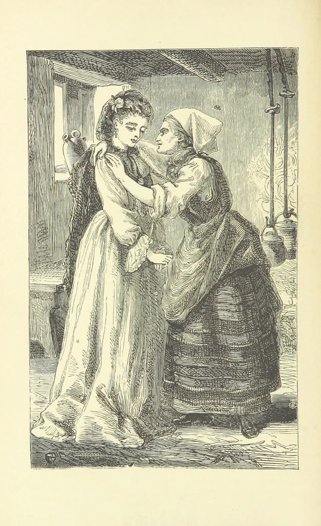 An illustration from The rainbow stories for summer days and winter nights, 1871, leaf 220