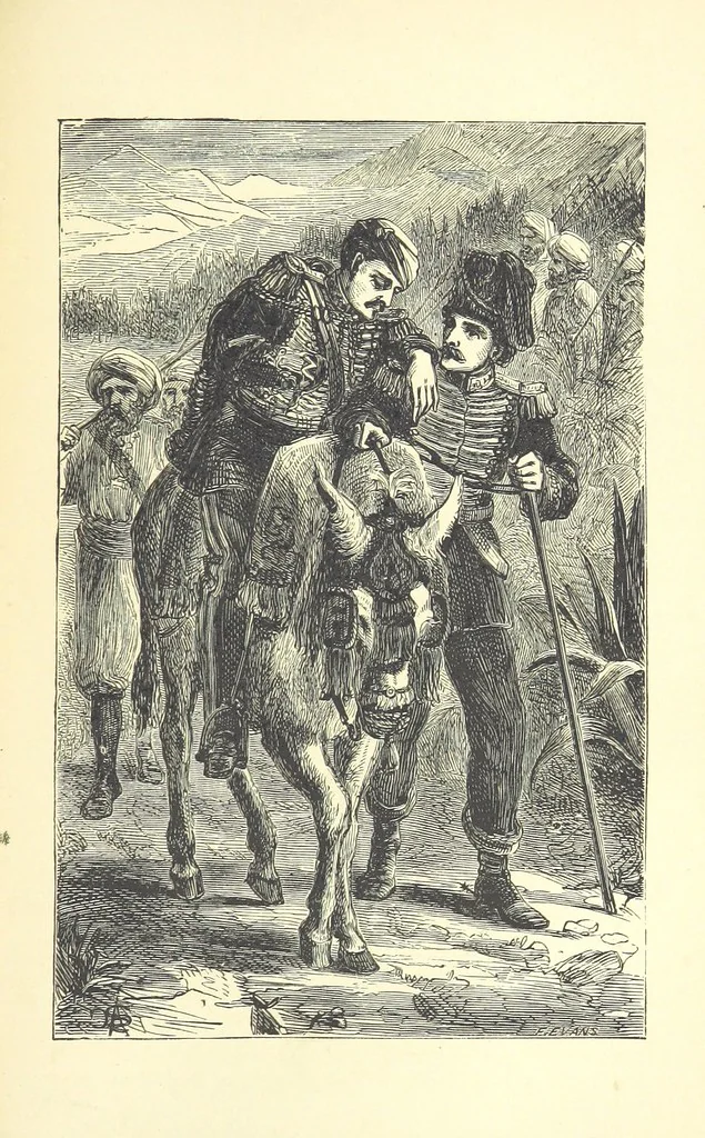 An illustration from The rainbow stories for summer days and winter nights, 1871, leaf 253