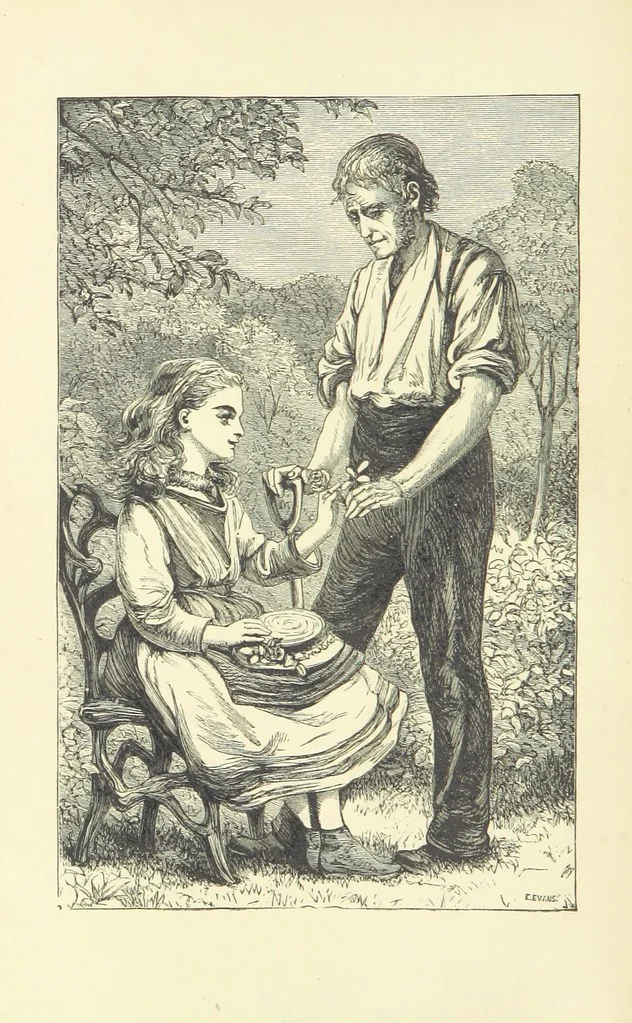 An illustration from The rainbow stories for summer days and winter nights, 1871, leaf 272