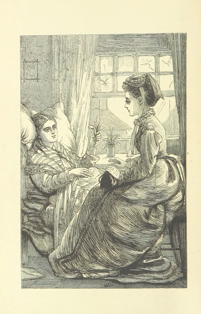 An illustration from The rainbow stories for summer days and winter nights, 1871, leaf 408