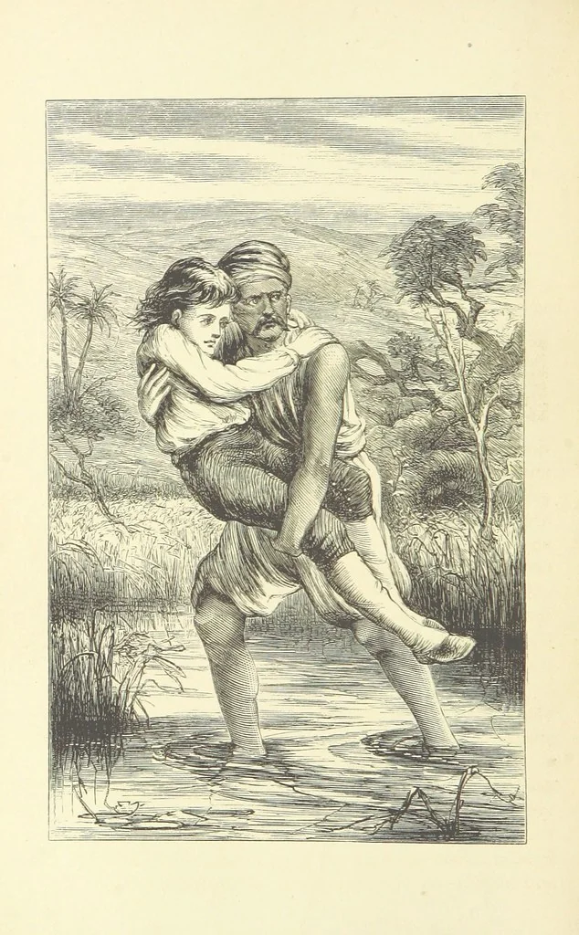 An illustration from The rainbow stories for summer days and winter nights, 1871, leaf 426