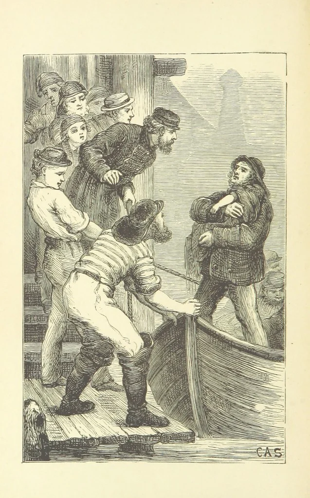 An illustration from The rainbow stories for summer days and winter nights, 1871, leaf 530