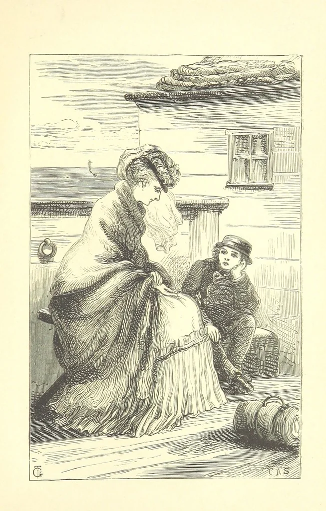 An illustration from The rainbow stories for summer days and winter nights, 1871, leaf 563