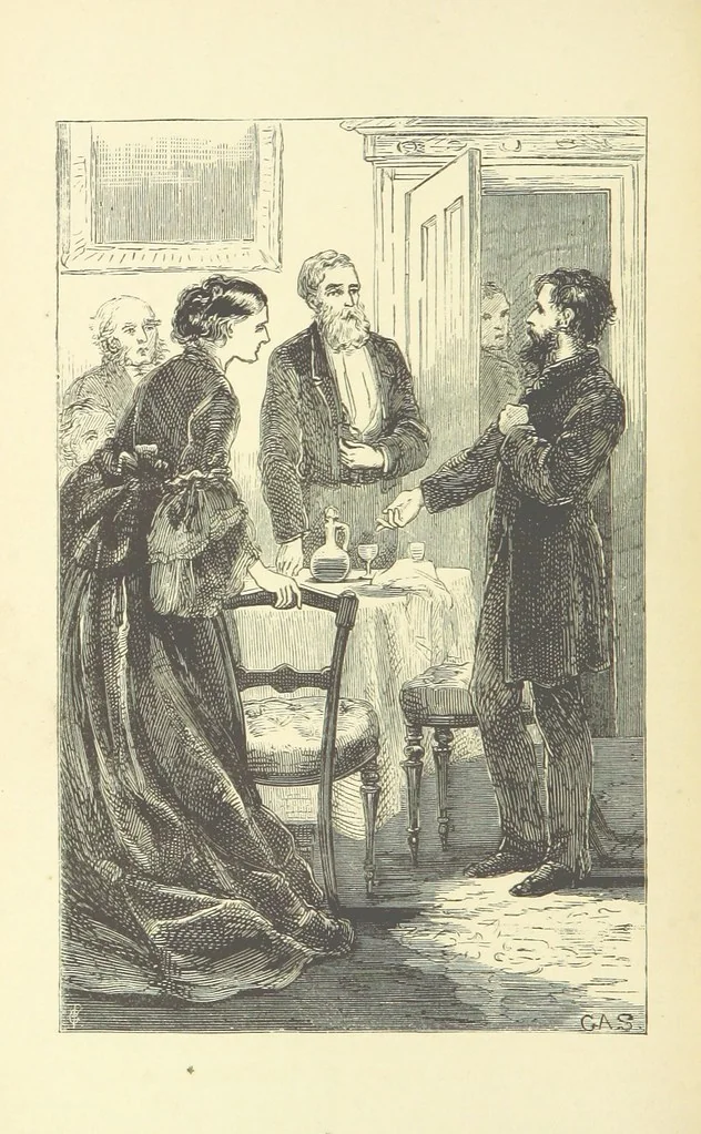 An illustration from The rainbow stories for summer days and winter nights, 1871, leaf 582