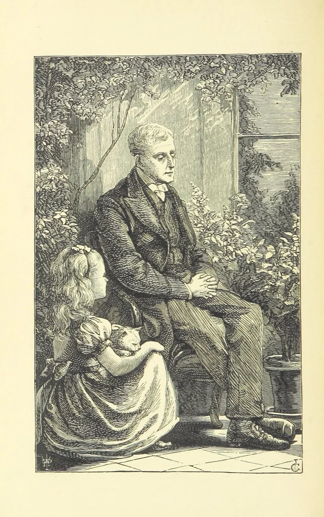 An illustration from The rainbow stories for summer days and winter nights, 1871, leaf 98