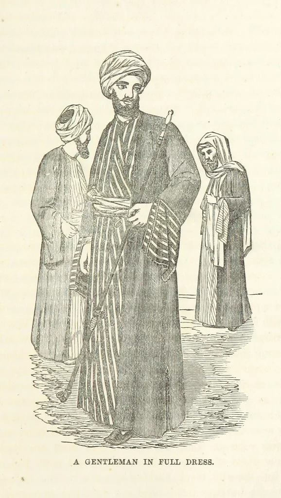 An illustration from The Handwriting of God in Egypt, Sinai, and the Holy Land: the records of a journey from the great Valley of the West to the Sacred Places of the East. ... With maps, diagrams, and ... illustrations, 1867, leaf 107