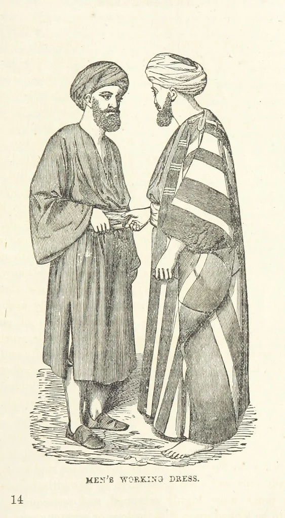 An illustration from The Handwriting of God in Egypt, Sinai, and the Holy Land: the records of a journey from the great Valley of the West to the Sacred Places of the East. ... With maps, diagrams, and ... illustrations, 1867, leaf 217