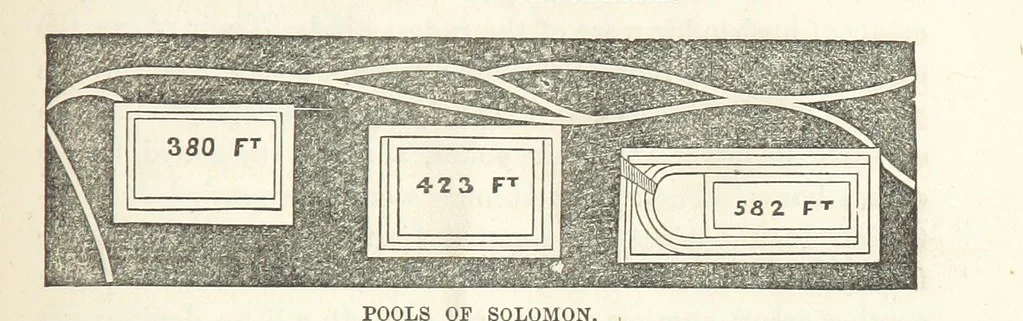 An illustration from The Handwriting of God in Egypt, Sinai, and the Holy Land: the records of a journey from the great Valley of the West to the Sacred Places of the East. ... With maps, diagrams, and ... illustrations, 1867, leaf 567