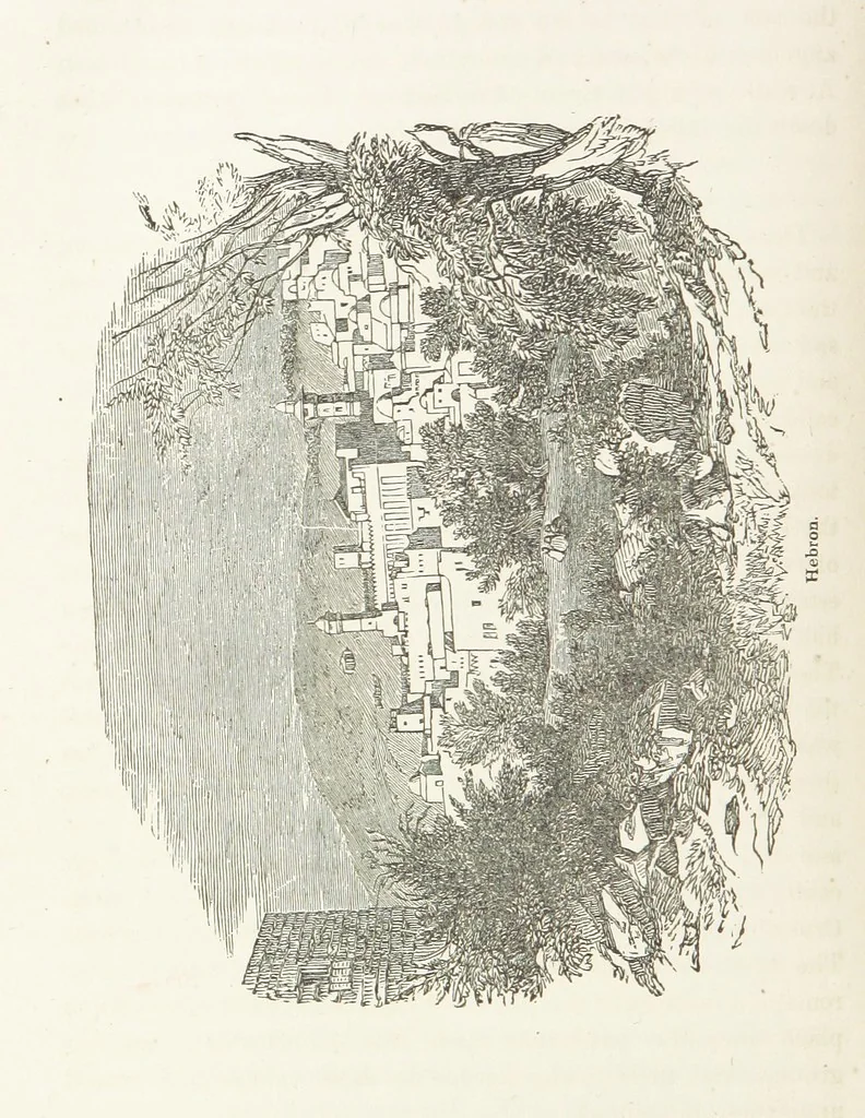 An illustration from The Handwriting of God in Egypt, Sinai, and the Holy Land: the records of a journey from the great Valley of the West to the Sacred Places of the East. ... With maps, diagrams, and ... illustrations, 1867, leaf 572