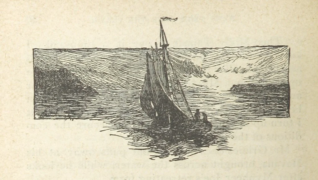 An illustration from Mynheer Joe. A semi-humorous story of love and adventure. Illustrated, 1893, leaf 102