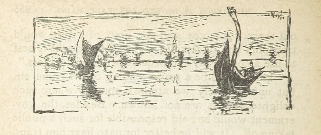 An illustration from Mynheer Joe. A semi-humorous story of love and adventure. Illustrated, 1893, leaf 266