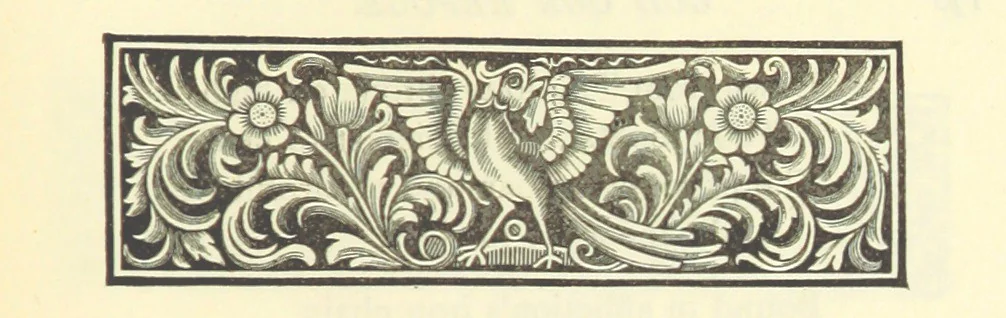 An illustration from Winter Scenes and other poems, 1884, leaf 143