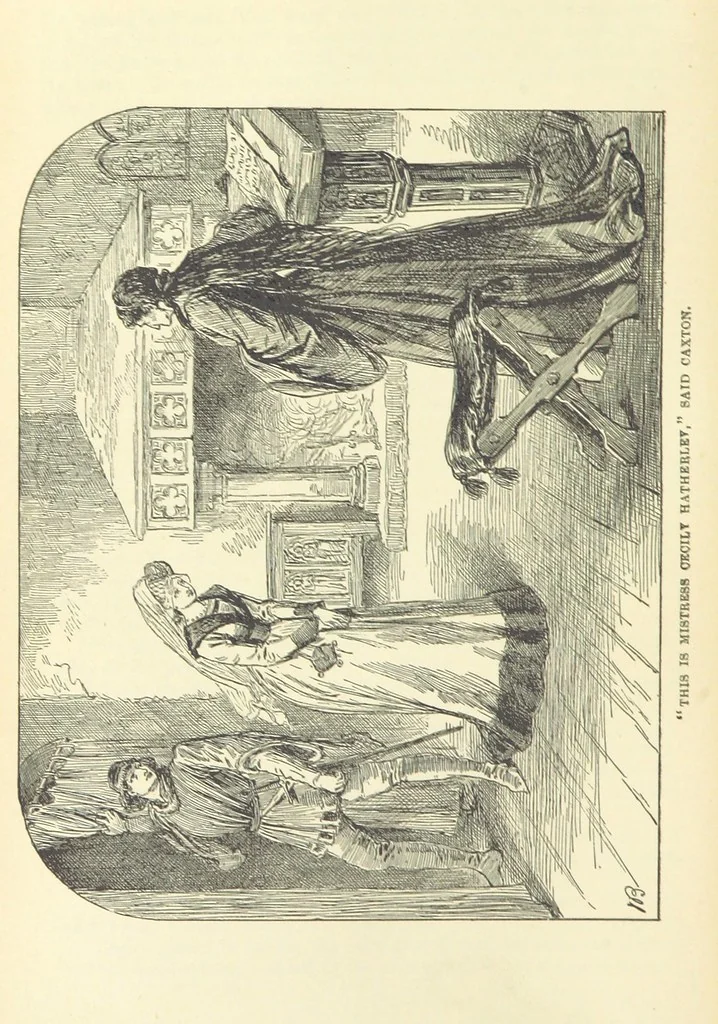 An illustration from The Goldsmith's Ward: a tale of London City in the 15th century ... With ... illustrations, 1891, leaf 150