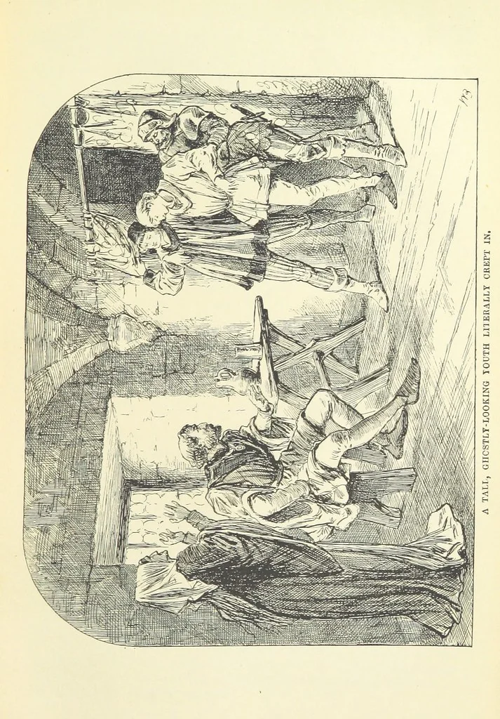 An illustration from The Goldsmith's Ward: a tale of London City in the 15th century ... With ... illustrations, 1891, leaf 237