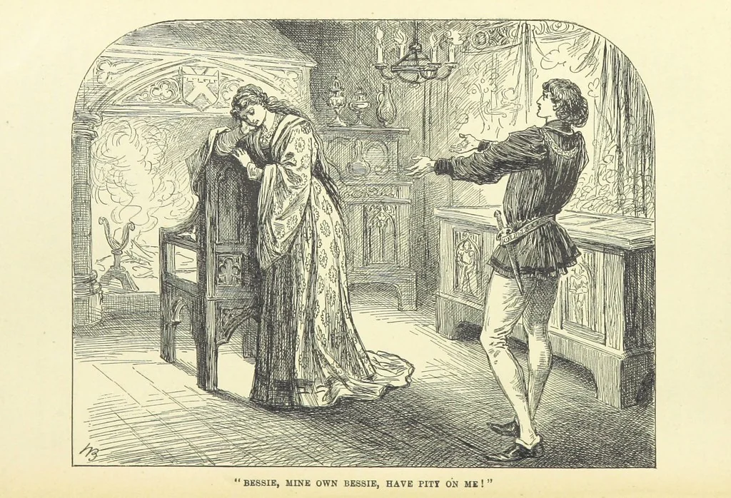 An illustration from The Goldsmith's Ward: a tale of London City in the 15th century ... With ... illustrations, 1891, leaf 300