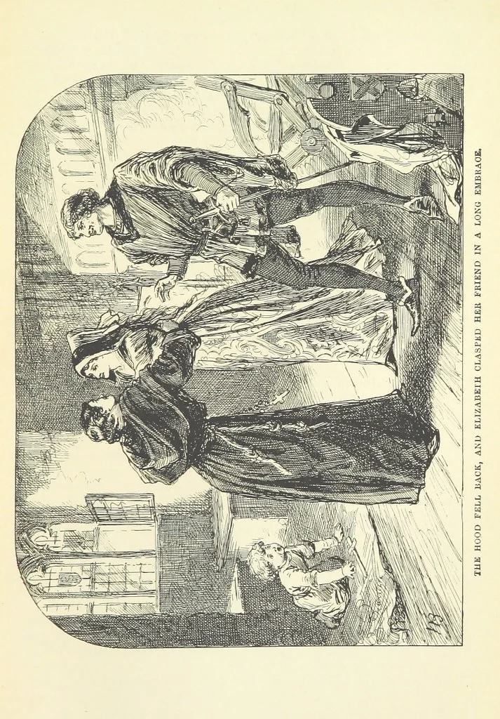 An illustration from The Goldsmith's Ward: a tale of London City in the 15th century ... With ... illustrations, 1891, leaf 321
