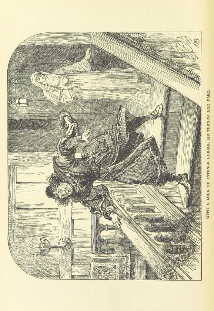 An illustration from The Goldsmith's Ward: a tale of London City in the 15th century ... With ... illustrations, 1891, leaf 376