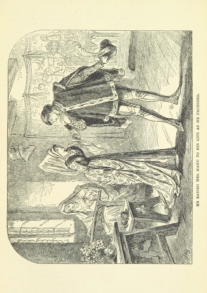 An illustration from The Goldsmith's Ward: a tale of London City in the 15th century ... With ... illustrations, 1891, leaf 393