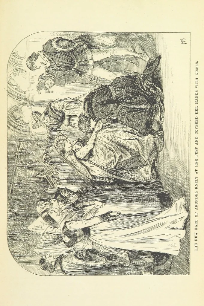 An illustration from The Goldsmith's Ward: a tale of London City in the 15th century ... With ... illustrations, 1891, leaf 427