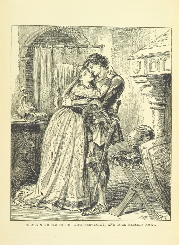 An illustration from The Goldsmith's Ward: a tale of London City in the 15th century ... With ... illustrations, 1891, leaf 437