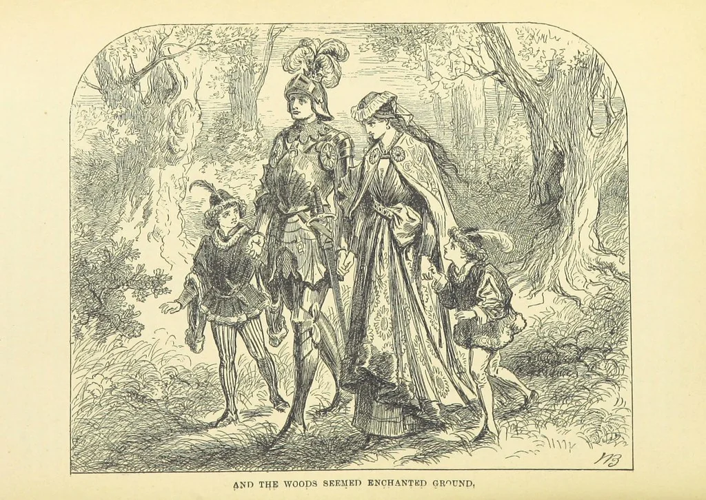 An illustration from The Goldsmith's Ward: a tale of London City in the 15th century ... With ... illustrations, 1891, leaf 464