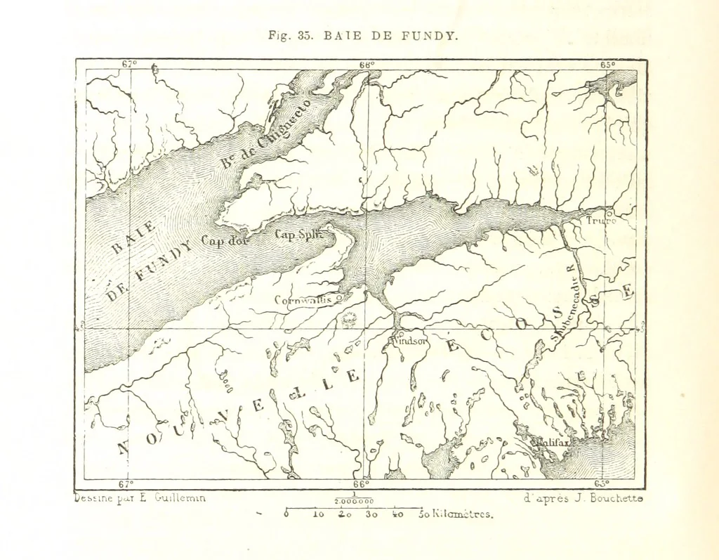 An illustration from La Terre: description des phénomènes de la vie du globe. I. Les Continents. II. L'Ocean, l'Atmosphere, la Vie, 1868, leaf 172