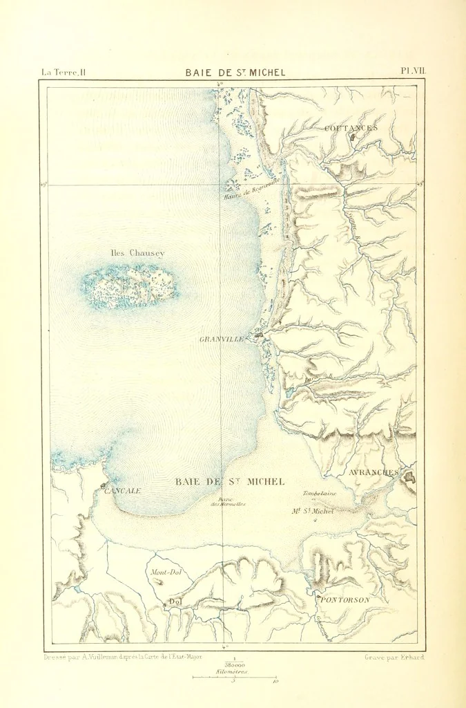 An illustration from La Terre: description des phénomènes de la vie du globe. I. Les Continents. II. L'Ocean, l'Atmosphere, la Vie, 1868, leaf 176