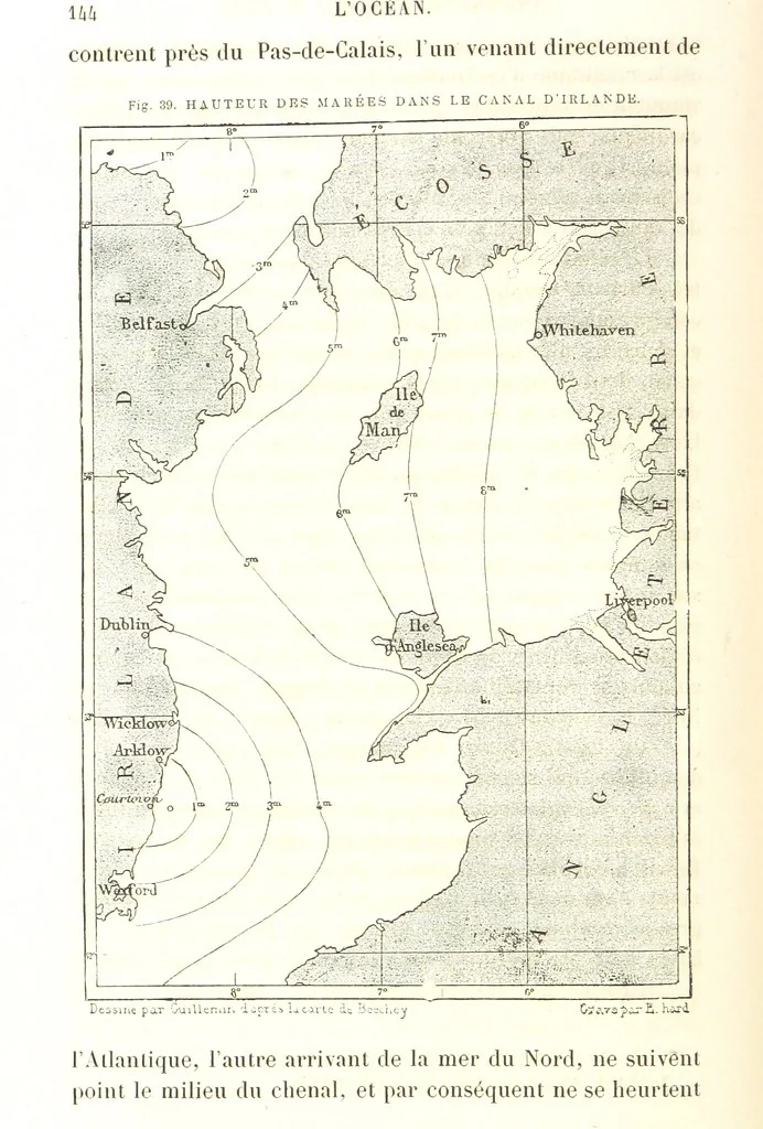 An illustration from La Terre: description des phénomènes de la vie du globe. I. Les Continents. II. L'Ocean, l'Atmosphere, la Vie, 1868, leaf 182