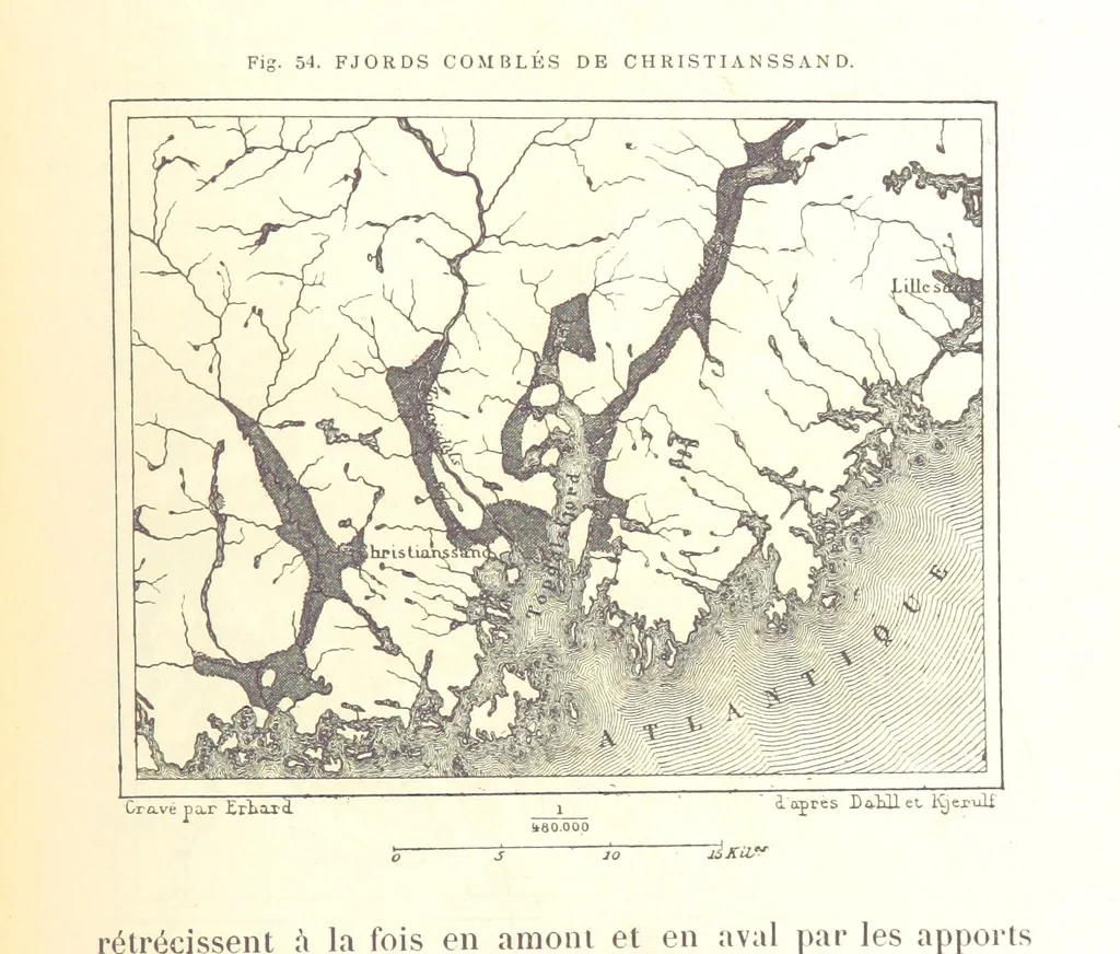 An illustration from La Terre: description des phénomènes de la vie du globe. I. Les Continents. II. L'Ocean, l'Atmosphere, la Vie, 1868, leaf 219