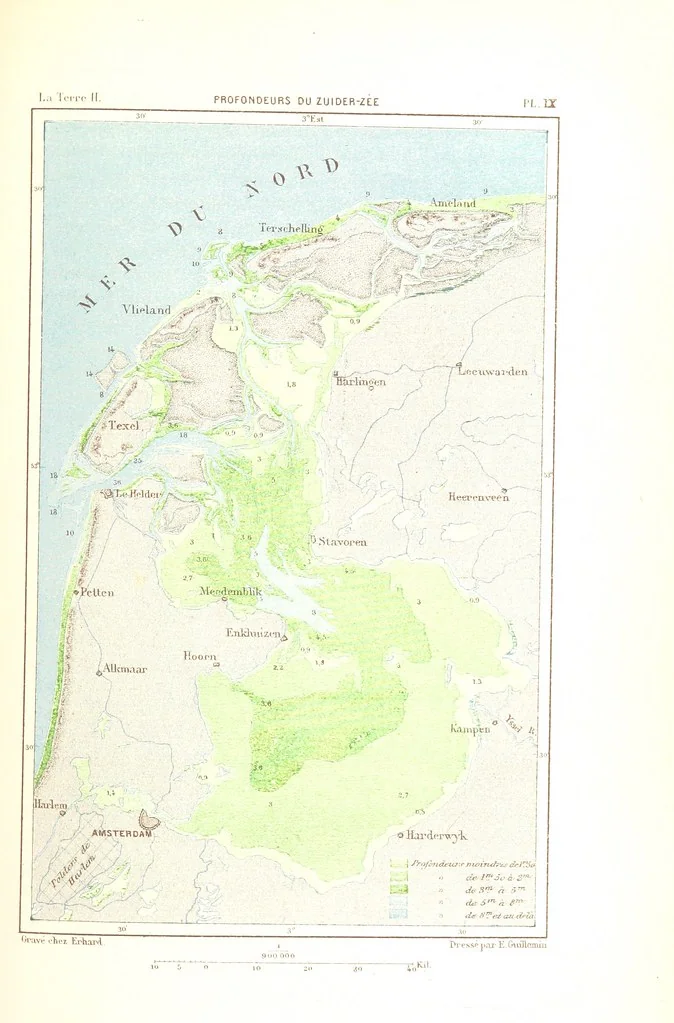 An illustration from La Terre: description des phénomènes de la vie du globe. I. Les Continents. II. L'Ocean, l'Atmosphere, la Vie, 1868, leaf 245