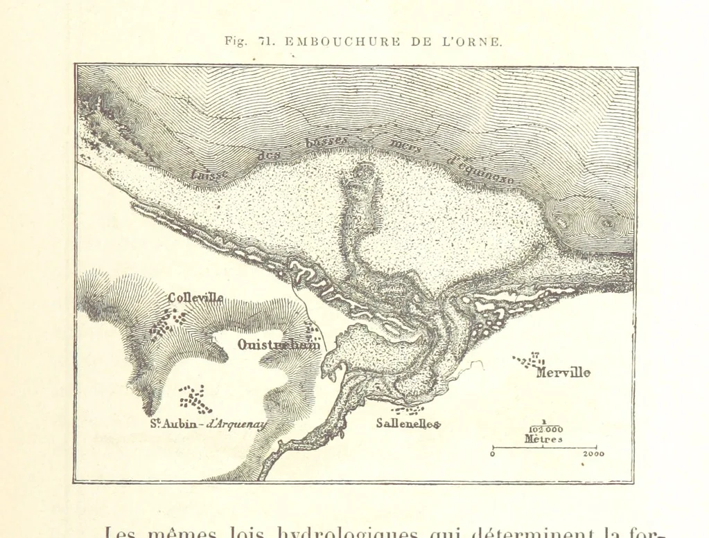 An illustration from La Terre: description des phénomènes de la vie du globe. I. Les Continents. II. L'Ocean, l'Atmosphere, la Vie, 1868, leaf 257