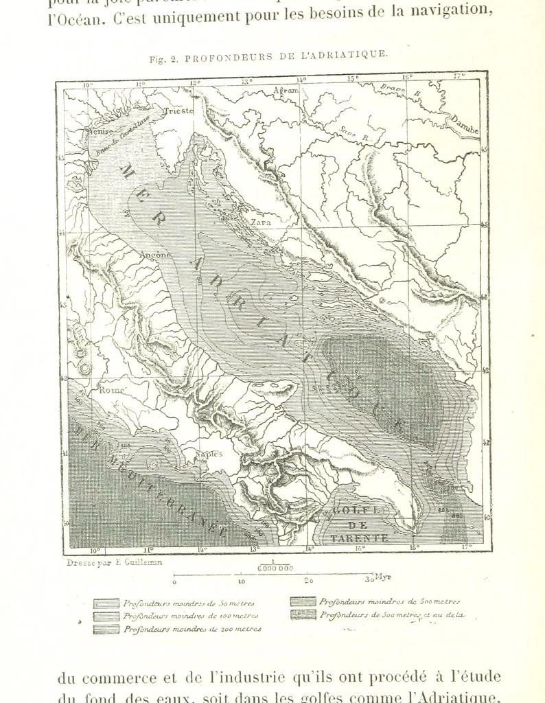 An illustration from La Terre: description des phénomènes de la vie du globe. I. Les Continents. II. L'Ocean, l'Atmosphere, la Vie, 1868, leaf 26